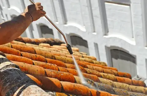 Nettoyage de toitures - Ouville-l'Abbaye